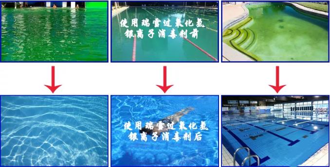 瑞雪牌過氧化氫銀離子是游泳池消毒的較佳選擇(圖3)